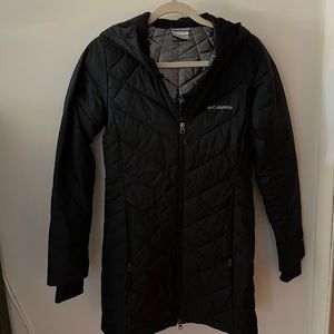 Longer length Columbia woman jacket